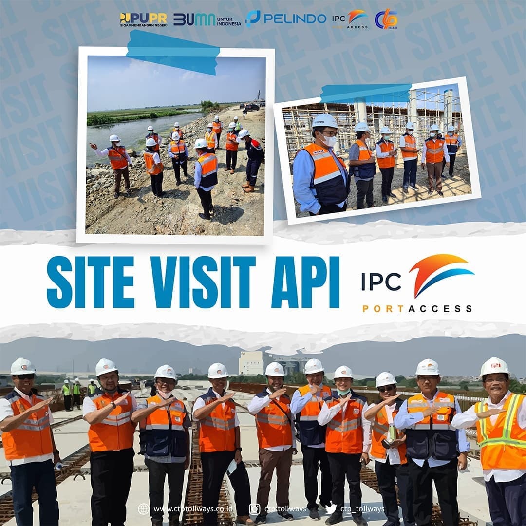 PT Akses Pelabuhan Indonesia Melakukan Kunjungan Lapangan ke Proyek JTCC
