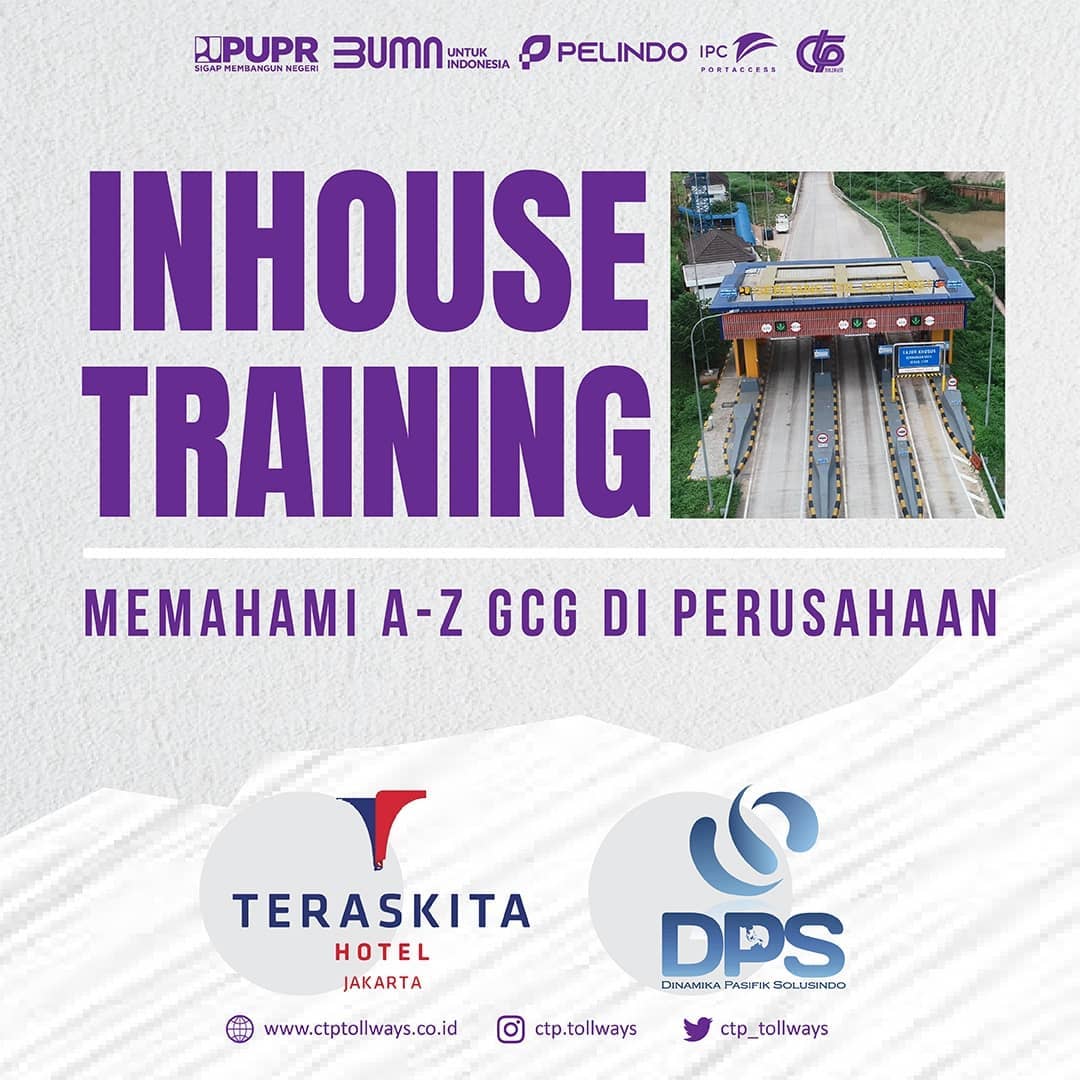 PT CTP Tollways Mengadakan In House Training Good Corporate Governance