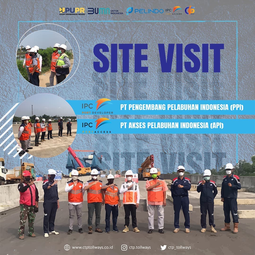 Kunjungan Lapangan Direksi PT Pengembang Pelabuhan Indonesia dan PT Akses Pelabuhan Indonesia