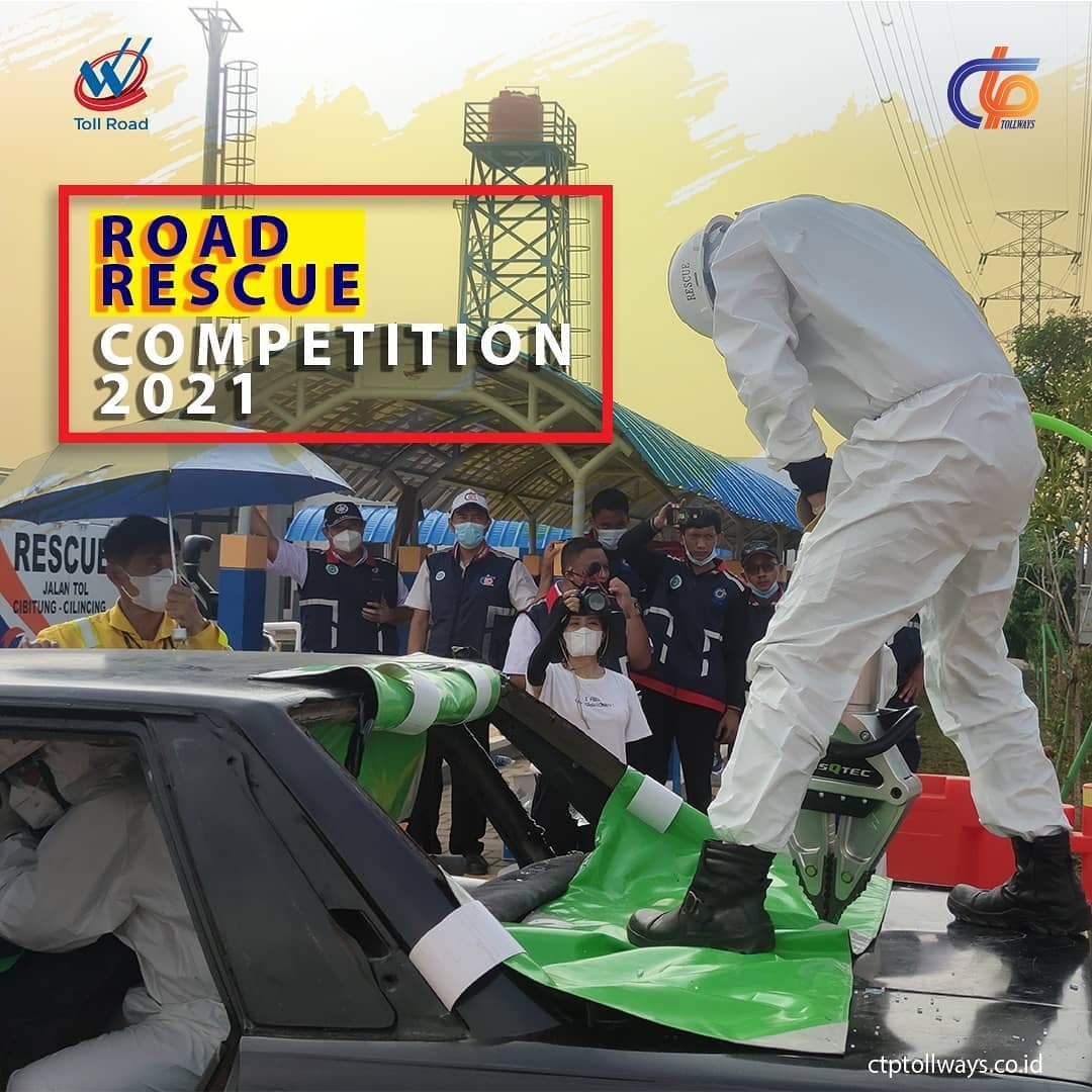 PT CTP Tollways Mengikuti The First Road Rescue Competition 2021