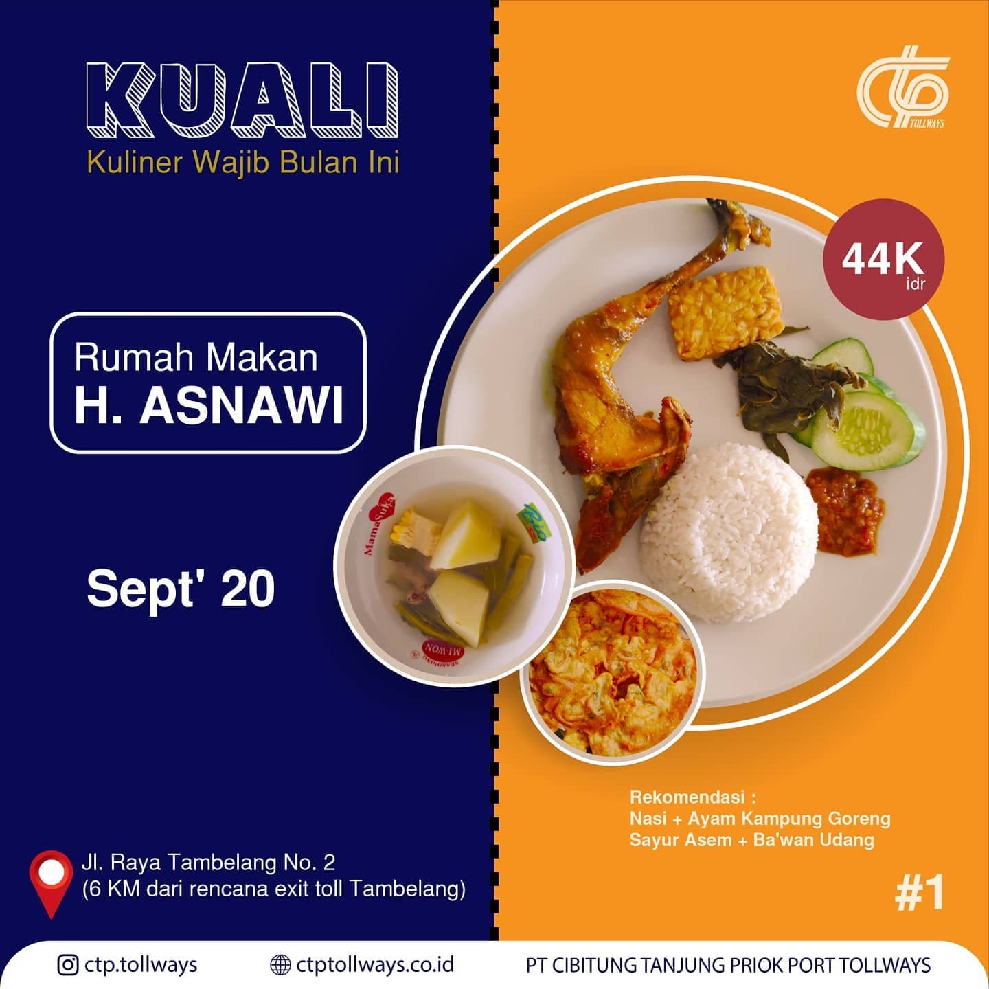 Rekomendasi Kuliner Di Sekitar Jalan Tol Cibitung-Cilincing