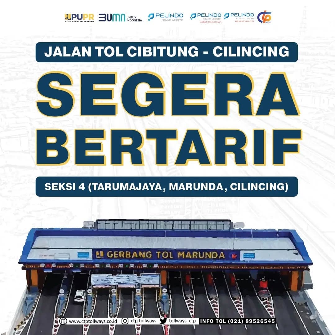 JTCC Seksi 4 Segera Bertarif