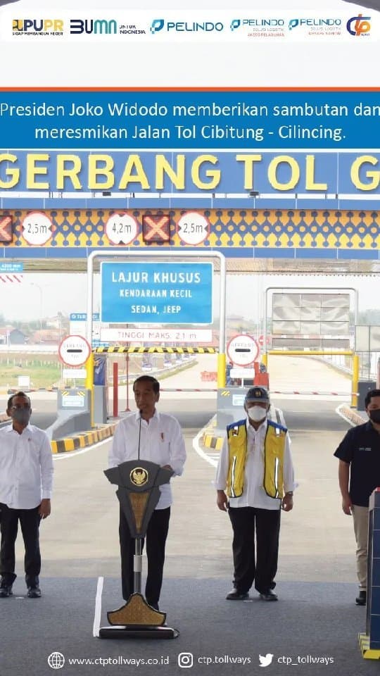 Jalan Tol Cibitung-Cilincing Seksi 2 Dan 3 Resmi Beroperasi Tanpa Tarif