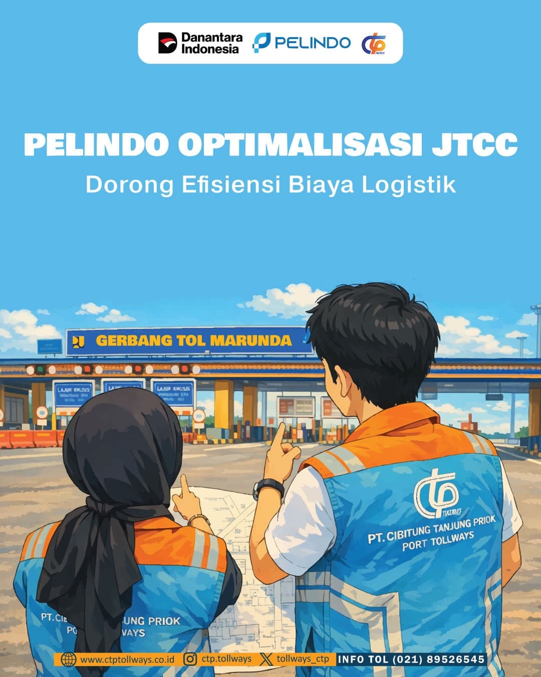 Pelindo Optimalkan Jalan Tol Cibitung–Cilincing untuk Efisiensi Logistik