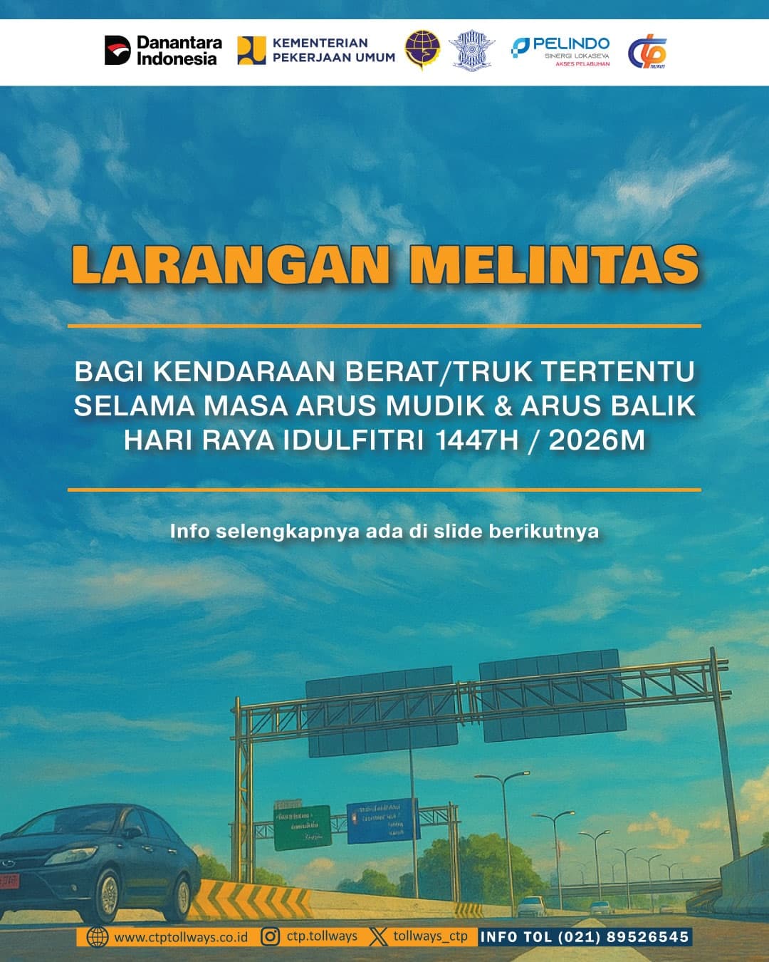 Pemerintah Terbitkan SKB Pengaturan Lalu Lintas Lebaran 2026