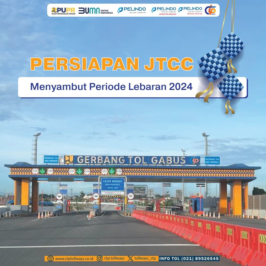JTCC Tidak Termasuk Ruas Tol Dengan Pembatasan Angkutan Barang Lebaran 2024