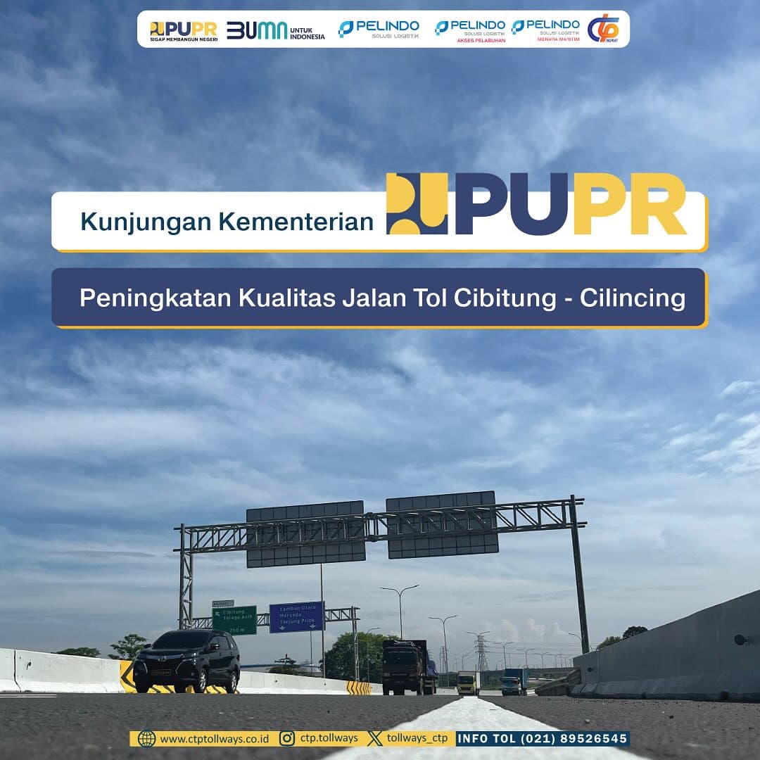 Kunjungan PUPR Untuk Peningkatan Kualitas Jalan Tol JTCC