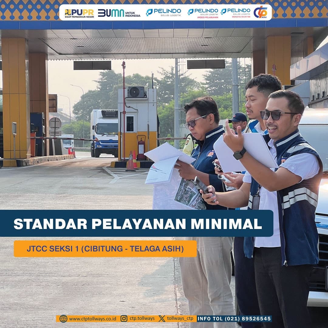 PT CTP Tollways Terima Kunjungan DJBH Terkait SPM JTCC Seksi 1