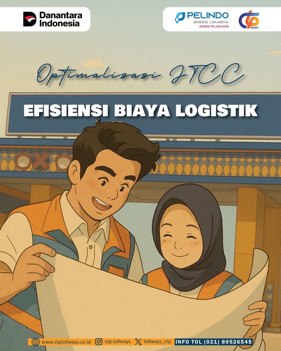 PT CTP Tollways Dorong Efisiensi Logistik Nasional lewat Optimalisasi JTCC