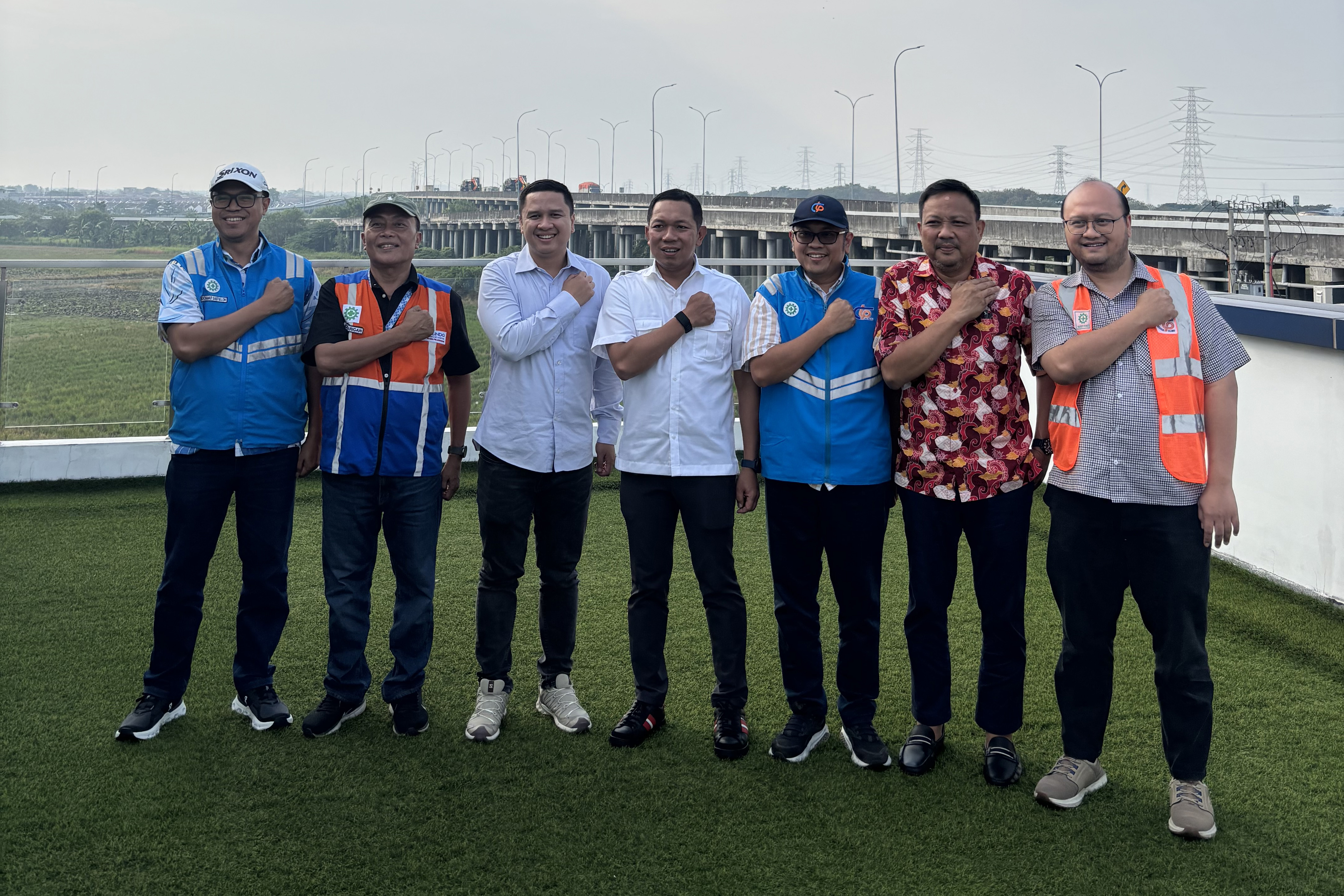 Wakil Direktur Utama Pelindo Tinjau Operasional Jalan Tol Cibitung–Cilincing